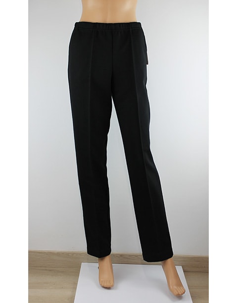 Pantalon De Senora De Punto Roma Con Goma En La Cintura Casa